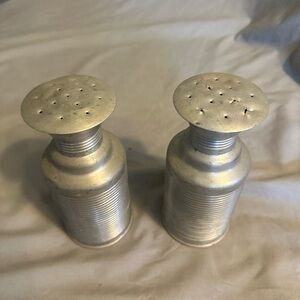 Silver Metal Shakers